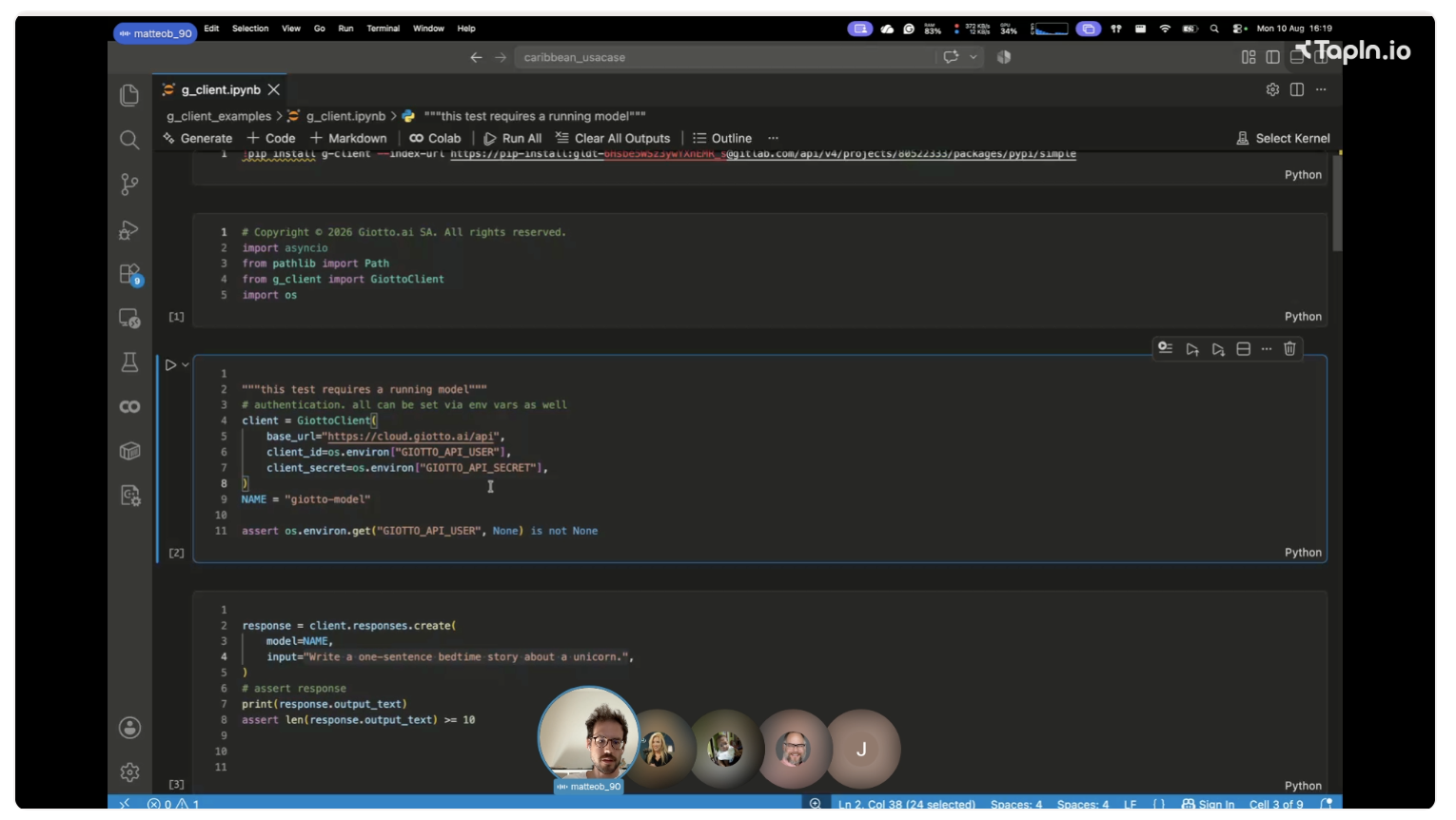 Future Caribbean Builder Onboarding: Getting Started with Giotto.ai